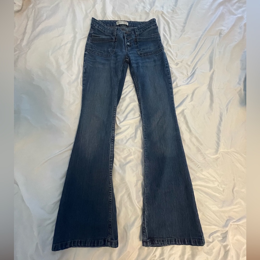 Flare skinny jean